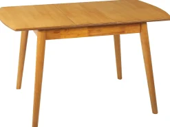 Tavolo da pranzo estensibile TOMS Marrone chiaro 100/130 cm 80 cm