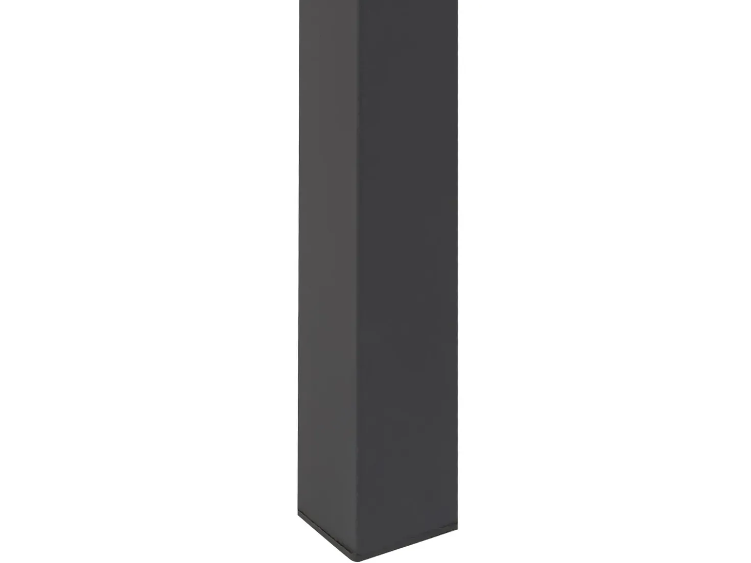 Tavolo da pranzo estensibile GRANADA Nero 120/160 cm 80 cm