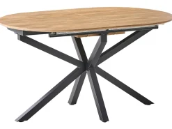 Tavolo da pranzo estensibile MACQUARIE Marrone 140/180 cm 90 cm