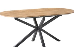 Tavolo da pranzo estensibile MACQUARIE Marrone 140/180 cm 90 cm