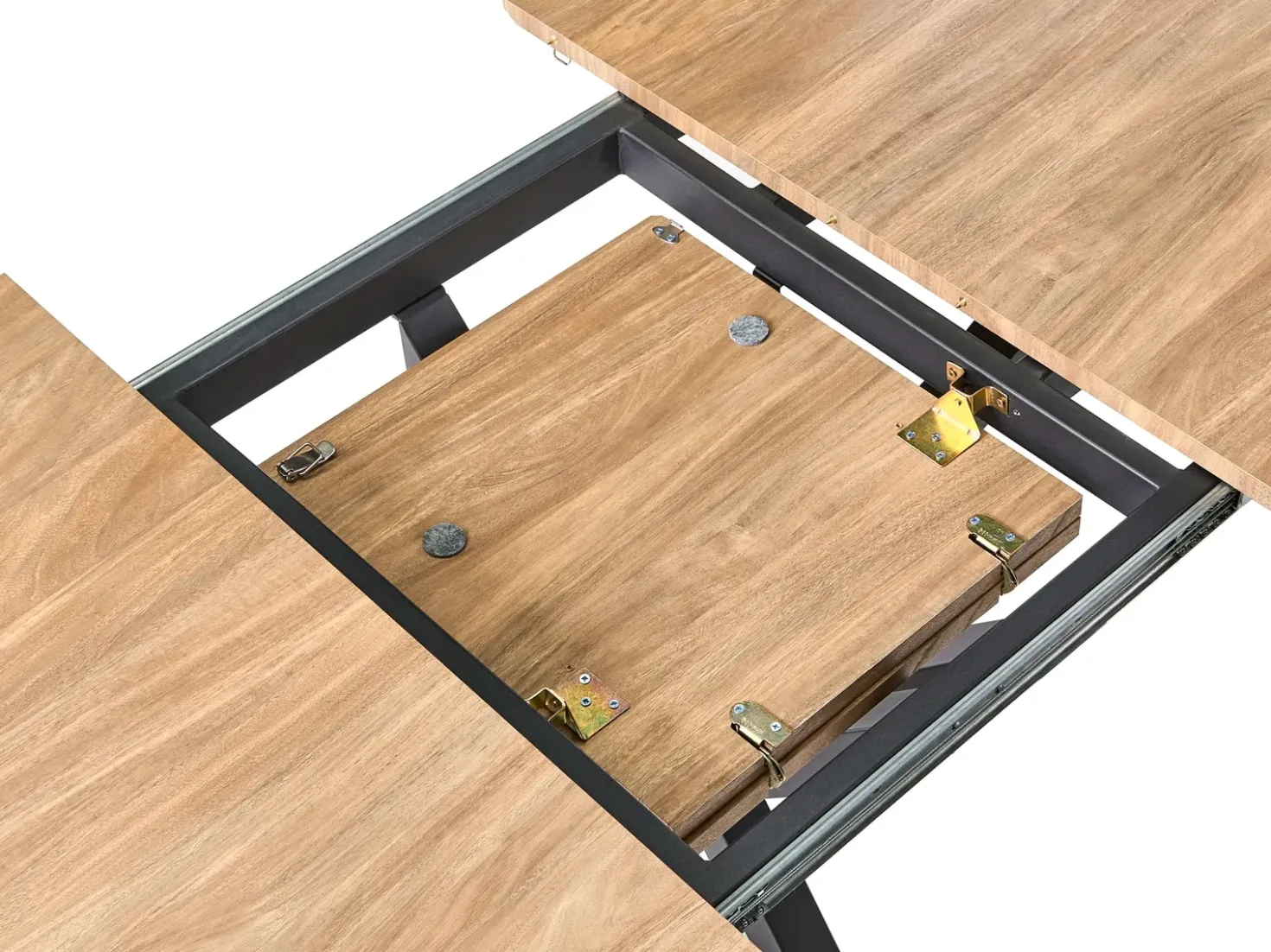 Tavolo da pranzo estensibile MACQUARIE Marrone 140/180 cm 90 cm