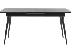 Tavolo da pranzo estensibile MALDON Nero 160/200 cm 90 cm