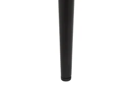 Tavolo da pranzo estensibile MALDON Nero 160/200 cm 90 cm