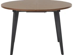 Tavolo da pranzo estensibile BOVINA Marrone scuro 120/150 cm 120 cm