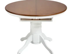 Tavolo da pranzo estensibile AKRON Frassino marrone 106/150 cm 106 cm Legno