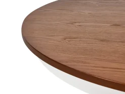 Tavolo da pranzo estensibile AKRON Frassino marrone 106/150 cm 106 cm Legno