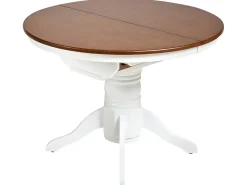 Tavolo da pranzo estensibile AKRON Frassino marrone 106/150 cm 106 cm Legno