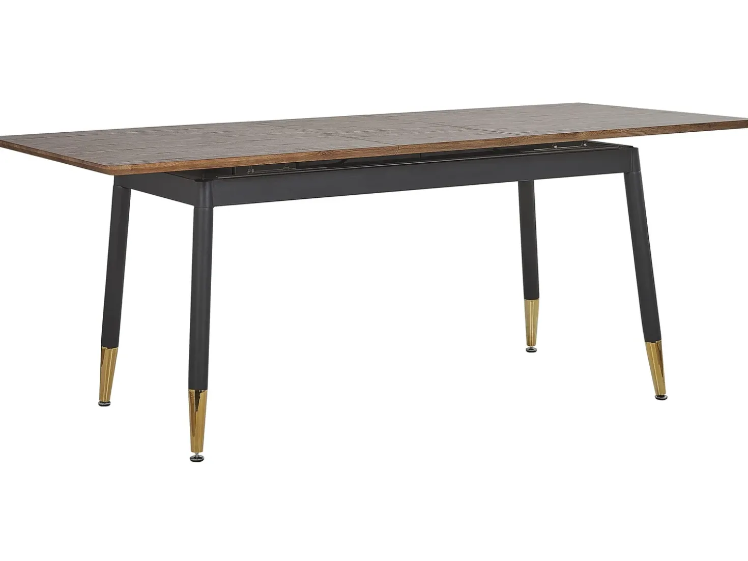 Tavolo da pranzo estensibile CALIFORNIA Marrone scuro 160/200 cm 90 cm