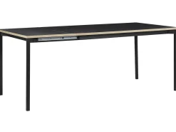 Tavolo da pranzo estensibile AVIS Nero 140/190 cm 90 cm