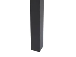 Tavolo da pranzo estensibile AVIS Nero 140/190 cm 90 cm