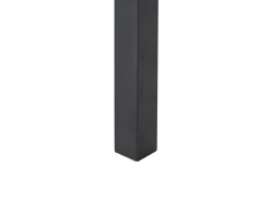 Tavolo da pranzo estensibile HOUSTON Marrone chiaro/Nero 120/150 cm 90 cm Legno di pino