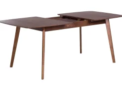Tavolo da pranzo estensibile MADOX Noce scuro 150/190 cm 90 cm