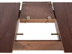 Tavolo da pranzo estensibile MADOX Noce scuro 150/190 cm 90 cm