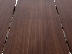 Tavolo da pranzo estensibile MADOX Noce scuro 150/190 cm 90 cm