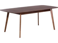 Tavolo da pranzo estensibile MADOX Noce scuro 150/190 cm 90 cm