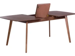 Tavolo da pranzo estensibile MADOX Noce scuro 150/190 cm 90 cm