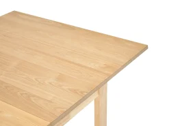 Tavolo da pranzo estensibile CAMDEN Frassino chiaro 160/200 cm 95 cm