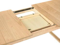 Tavolo da pranzo estensibile CAMDEN Frassino chiaro 160/200 cm 95 cm