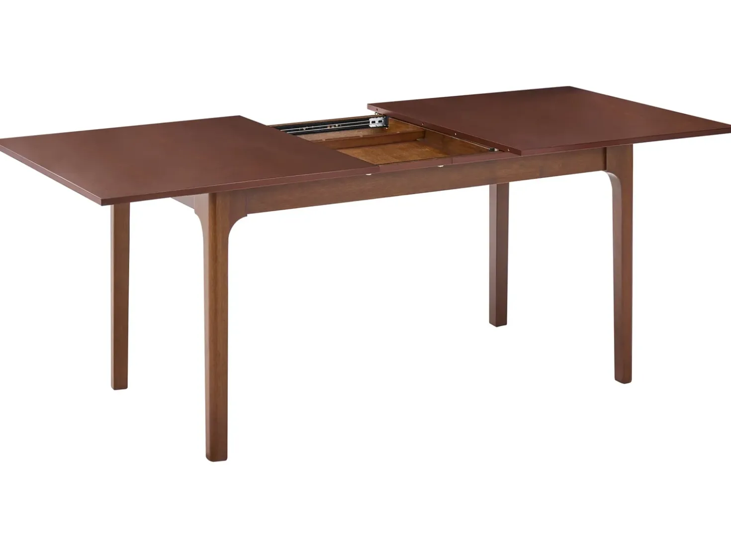 Tavolo da pranzo estensibile DELMAS Frasino scuro 160/200 cm 90 cm