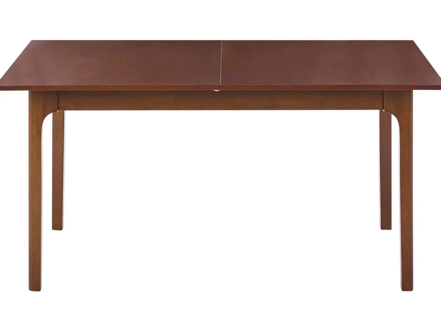 Tavolo da pranzo estensibile DELMAS Frasino scuro 160/200 cm 90 cm