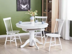 Tavolo da pranzo estensibile AKRON Bianco 106/150 cm 106 cm