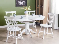 Tavolo da pranzo estensibile AKRON Bianco 106/150 cm 106 cm