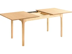 Tavolo da pranzo estensibile DELMAS Frassino chiaro 160/200 cm 90 cm
