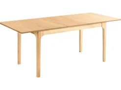 Tavolo da pranzo estensibile DELMAS Frassino chiaro 160/200 cm 90 cm