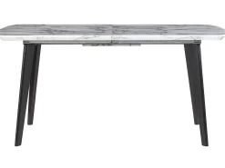 Tavolo da pranzo estensibile MOSBY Marmo Grigio 160/200 cm 90 cm