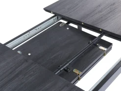 Tavolo da pranzo estensibile GELANDA Grigio 120/160 cm 80 cm