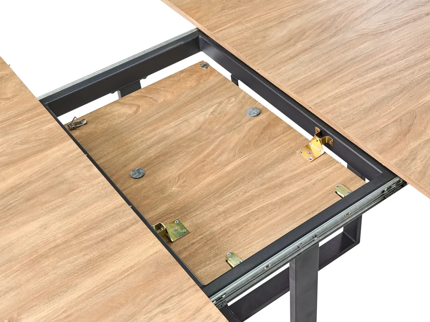 Tavolo da pranzo estensibile COOPER Marrone 120/160 cm 120 cm