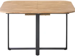 Tavolo da pranzo estensibile COOPER Marrone 120/160 cm 120 cm