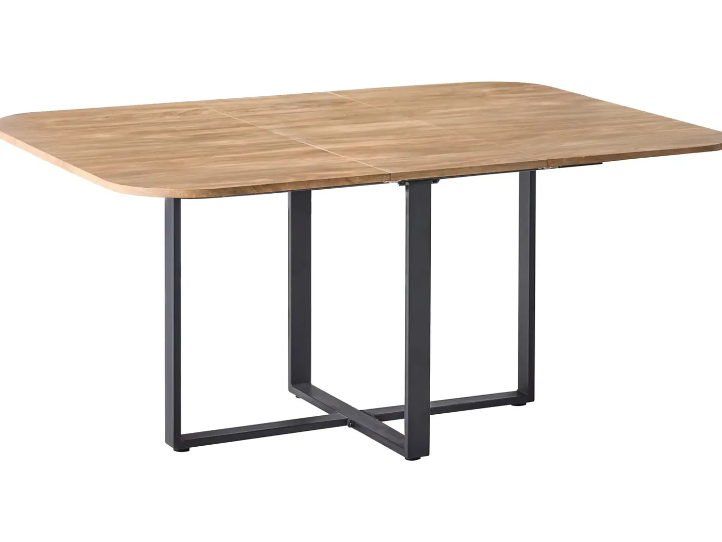 Tavolo da pranzo estensibile COOPER Marrone 120/160 cm 120 cm