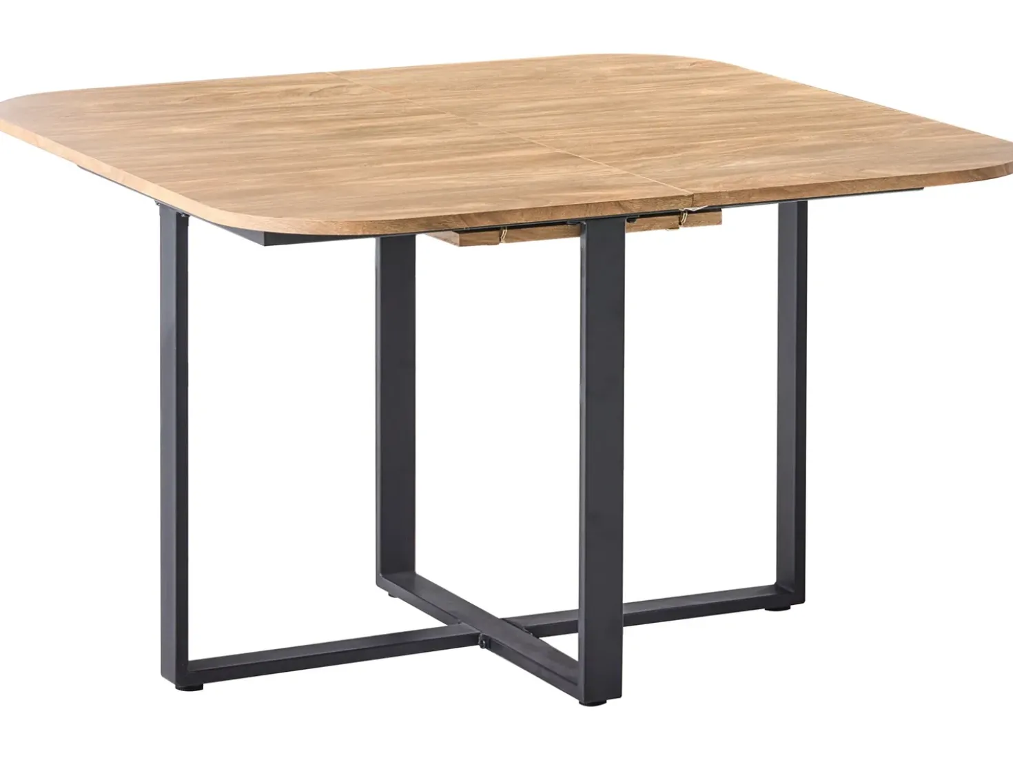 Tavolo da pranzo estensibile COOPER Marrone 120/160 cm 120 cm