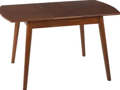 Tavolo da pranzo estensibile TOMS Marrone scuro 100/130 cm 80 cm