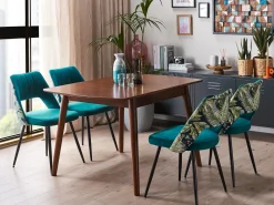Tavolo da pranzo estensibile TOMS Marrone scuro 100/130 cm 80 cm