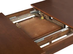 Tavolo da pranzo estensibile TOMS Marrone scuro 100/130 cm 80 cm