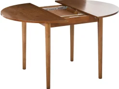 Tavolo da pranzo estensibile ECHO Rovere scuro 107/137 cm 107 cm