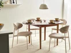 Tavolo da pranzo estensibile ECHO Rovere scuro 107/137 cm 107 cm