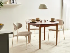 Tavolo da pranzo estensibile ECHO Rovere scuro 107/137 cm 107 cm