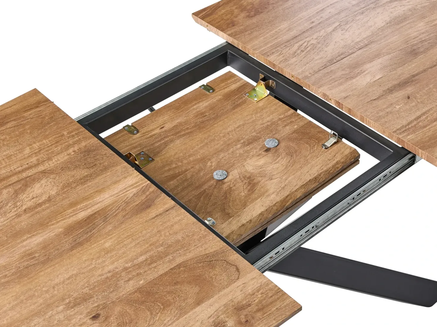 Tavolo da pranzo estensibile GAIRDNER Marrone 140/180 cm 90 cm