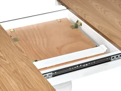 Tavolo da pranzo estensibile AKRON Frassino chiaro 106/150 cm 106 cm Legno