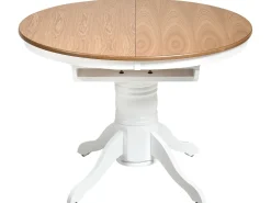 Tavolo da pranzo estensibile AKRON Frassino chiaro 106/150 cm 106 cm Legno
