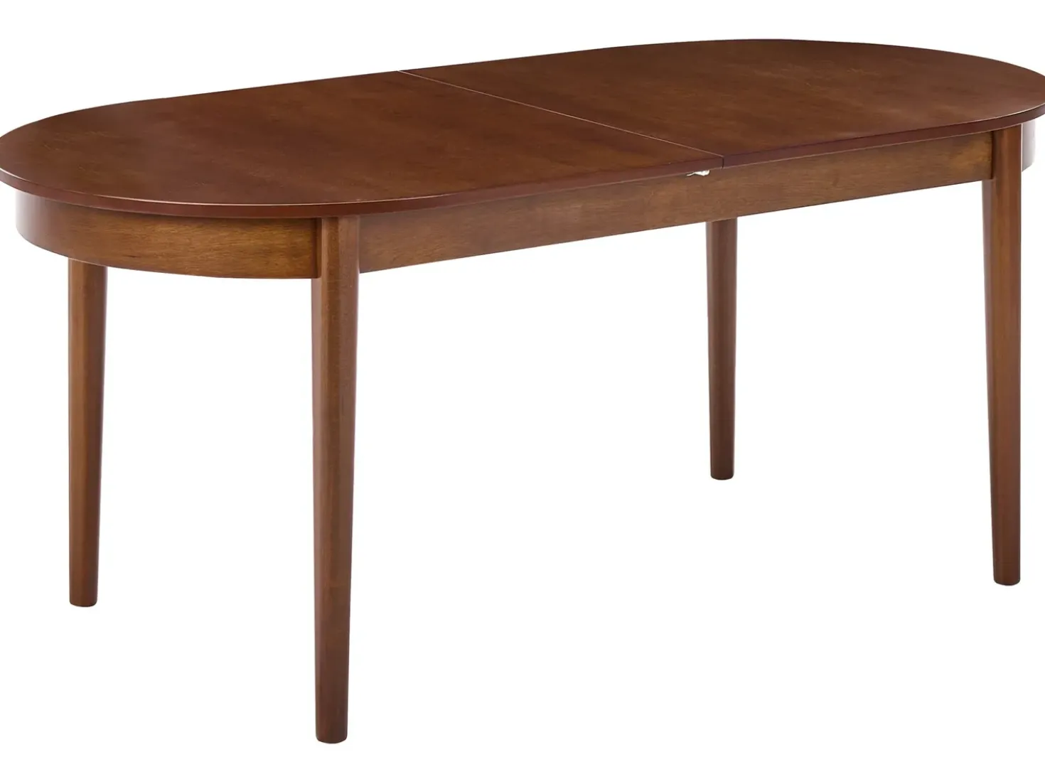 Tavolo da pranzo estensibile LARTO Frasino scuro 180/220 cm 90 cm