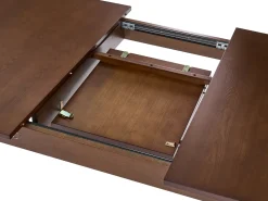 Tavolo da pranzo estensibile LARTO Frasino scuro 180/220 cm 90 cm