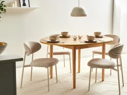 Tavolo da pranzo estensibile ECHO Rovere chiaro 107/137 cm 107 cm