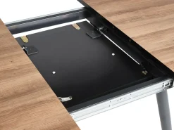 Tavolo da pranzo estensibile SENIAC Marrone 110/150 cm 112 cm