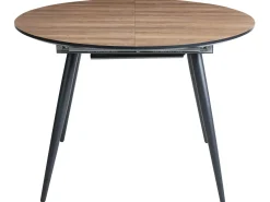 Tavolo da pranzo estensibile SENIAC Marrone 110/150 cm 112 cm
