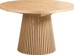 Tavolo da pranzo estensibile MOORE Frassino chiaro 120/160 cm 120 cm