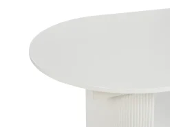 Tavolo da pranzo estensibile DULVERTON Bianco 160/200 cm 90 cm